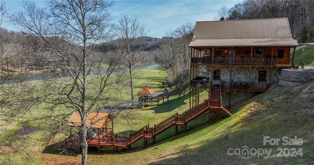 14 RIVER FRONT DR, PINEY CREEK, NC 28663, photo 1 of 48