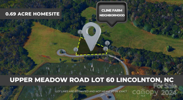 LOT 60 UPPER MEADOW ROAD, LINCOLNTON, NC 28092 - Image 1